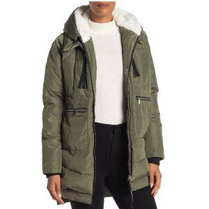 Bagatelle Faux Shearling Lined Parka Jacket